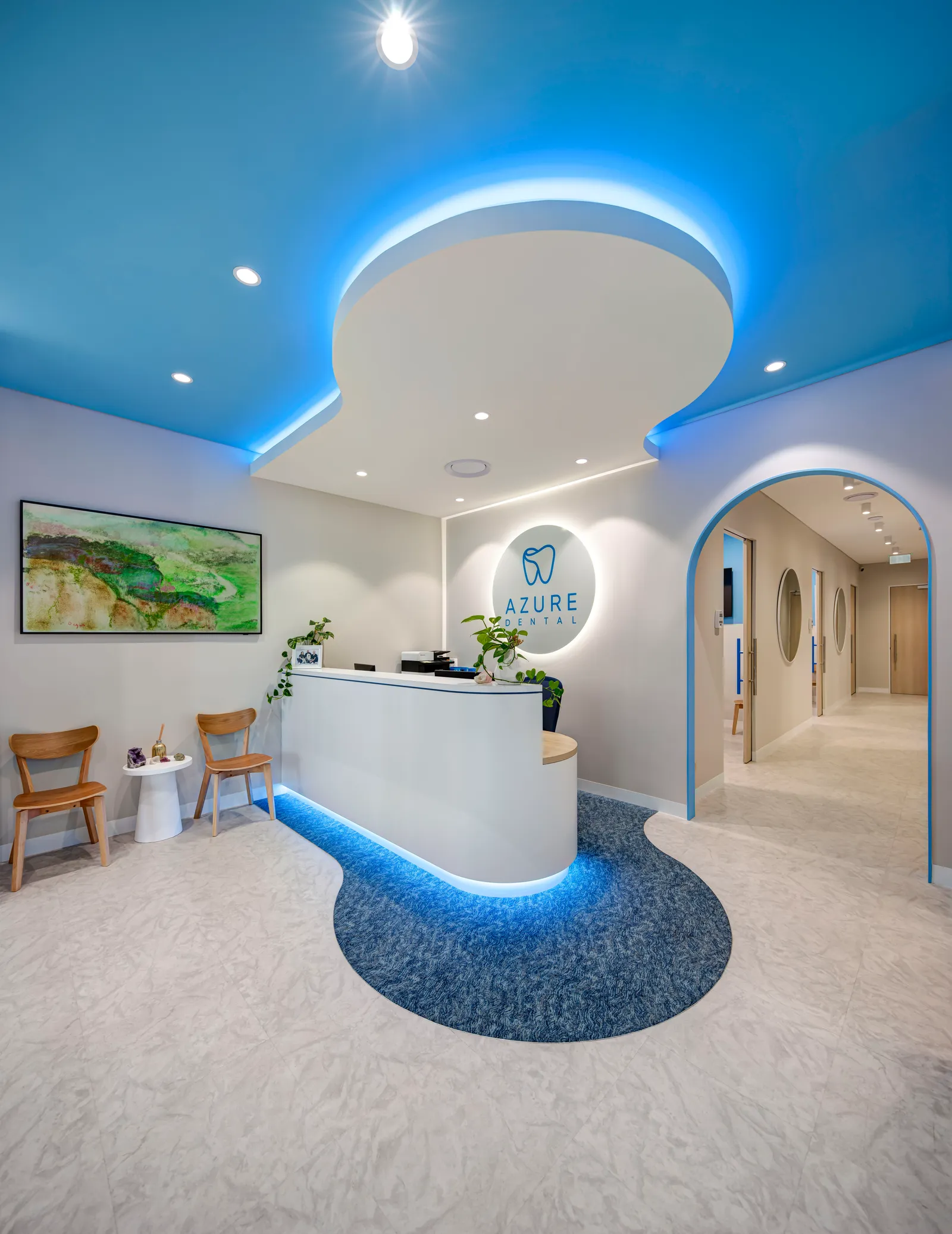 Inside Azure Dental, Inglewood